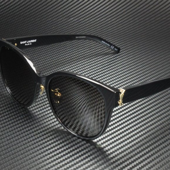 Saint Laurent Women's Shiny Black Sunglasses!